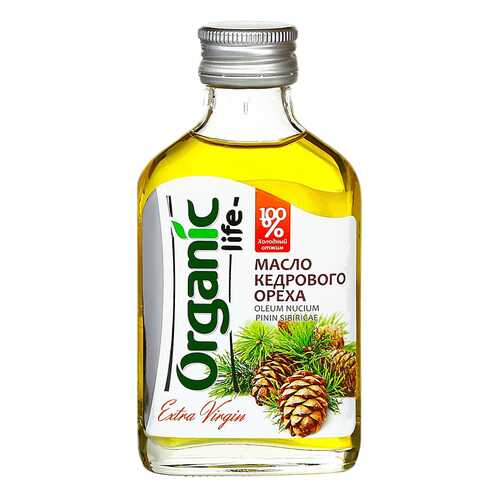 Масло кедровое Organic Life пищевое нерафинированное 500 мл в Светофор
