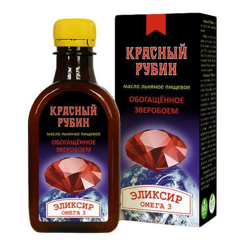 Масло Компас Здоровья льняное красный рубин 200 мл в Светофор