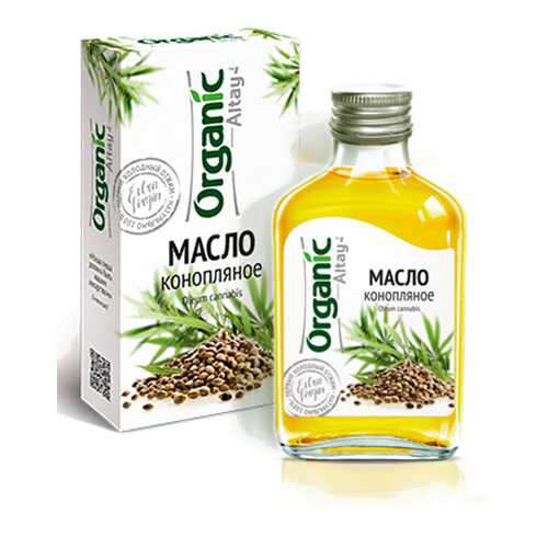 Масло конопляное Organic 100 мл в Светофор