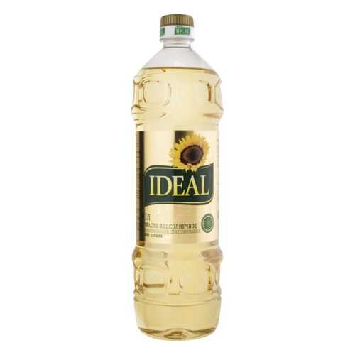Масло подсолнечное Ideal без запаха 1 л в Светофор