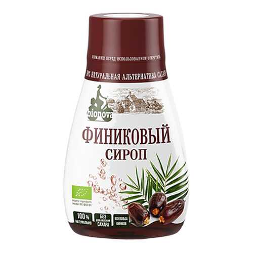 Сироп финиковый Bionova 230 г в Светофор