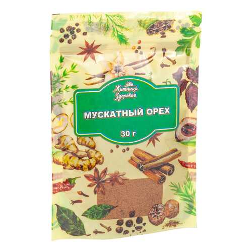 Мускатный орех молотый Житница здоровья 30 г в Светофор