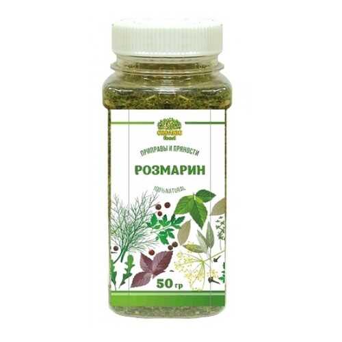 Розмарин Organic food зелень сушеная 50 г в Светофор