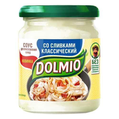 Соус для приготовления блюд DOLMIO со сливками «Классический» 200 г в Светофор