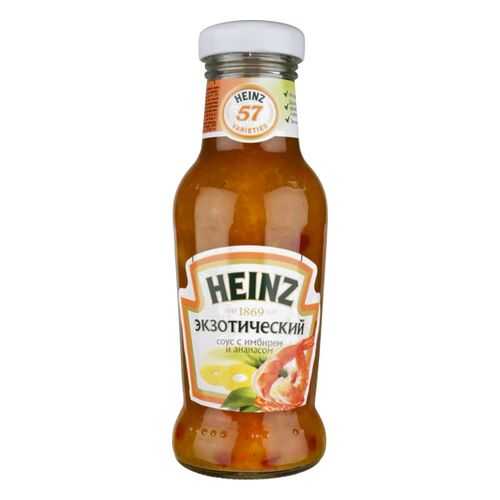 Соус экзотический Heinz с имбирем и ананасом 250 мл в Светофор