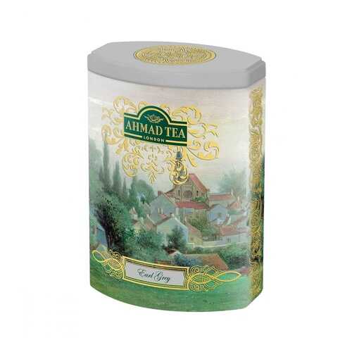 Чай Ahmad Earl Grey, черный листовой c бергамотом в жестяной банке, 100 гр в Светофор