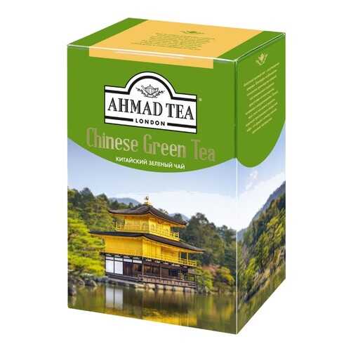 Чай Ahmad Tea китайский листовой зеленый 100 г в Светофор