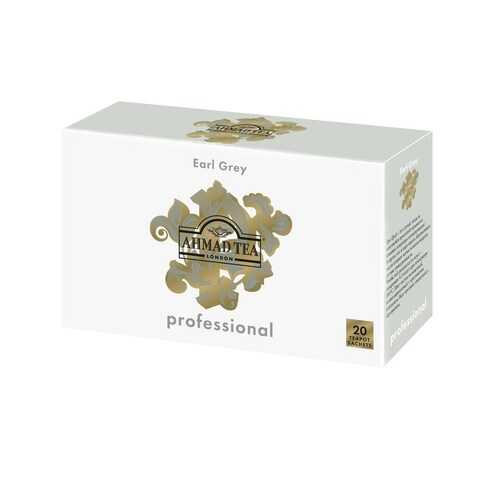 Чай Ahmad Tea Professional, Эрл Грей, чёрный, листовой, в пакетах для чайников, 20х5г в Светофор