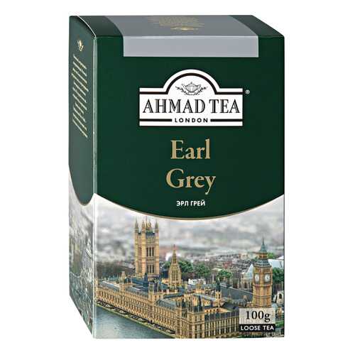 Чай черный Ahmad Tea Earl Grey 100г в Светофор