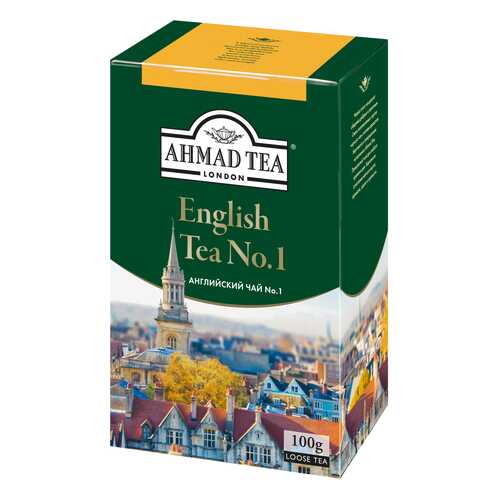 Чай черный Ahmad Tea english tea № 1 90 г в Светофор