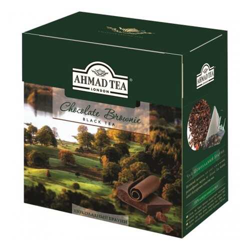Чай черный Ahmad Tea шоколадный брауни 20 пакетиков в Светофор
