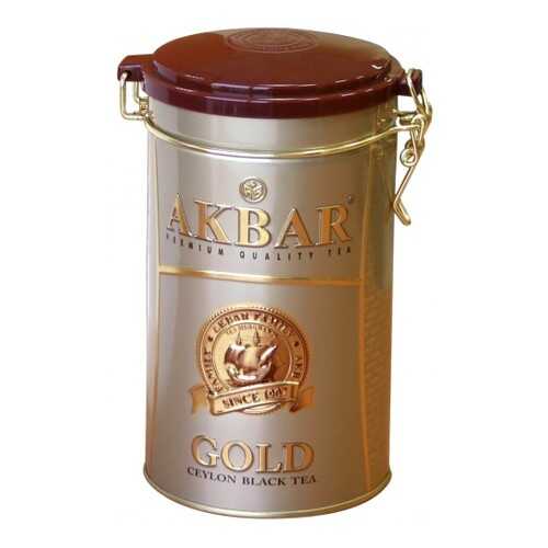 Чай черный листовой Akbar gold 225 г в Светофор