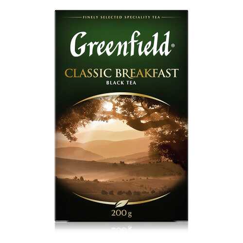 Чай черный листовой Greenfield Classic Breakfast 200 г в Светофор