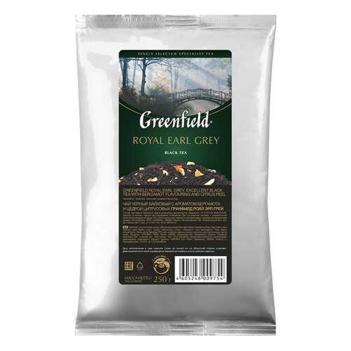 Чай черный листовой Greenfield Royal Earl Grey 250 г в Светофор