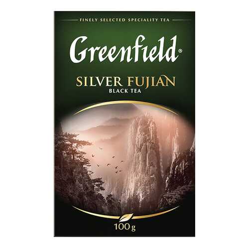 Чай черный листовой Greenfield Silver Fujian 100 г в Светофор