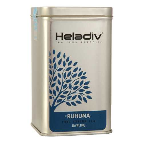 Чай черный листовой Heladiv TIN PL ruhuna tea 100 г в Светофор