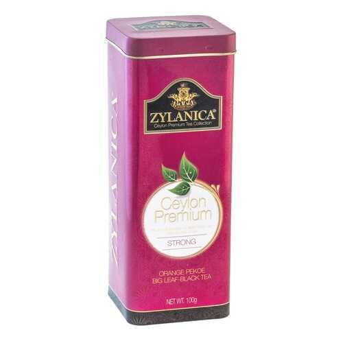 Чай черный листовой Zylanica batik design strong 100 г в Светофор