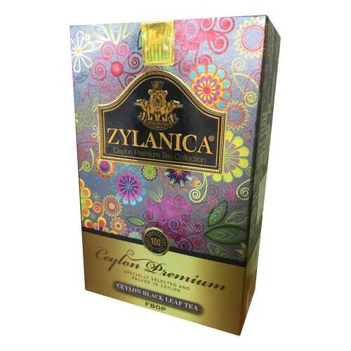 Чай черный листовой Zylanica ceylon premium collection 100 г в Светофор