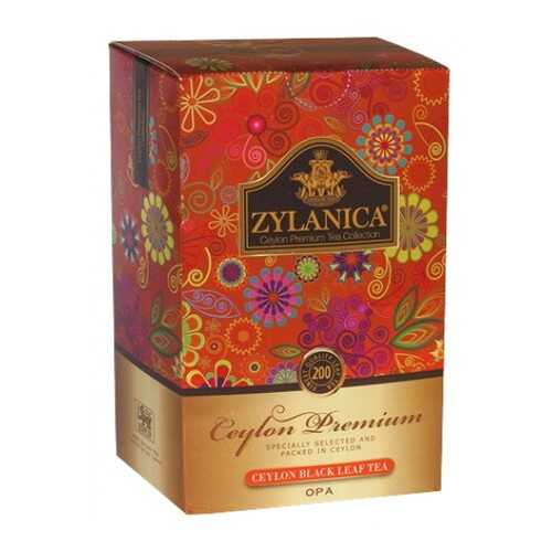 Чай черный листовой Zylanica ceylon premium collection OPА 200 г в Светофор