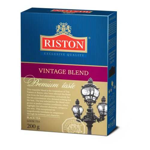 Чай черный Riston vintage blend 200 г в Светофор