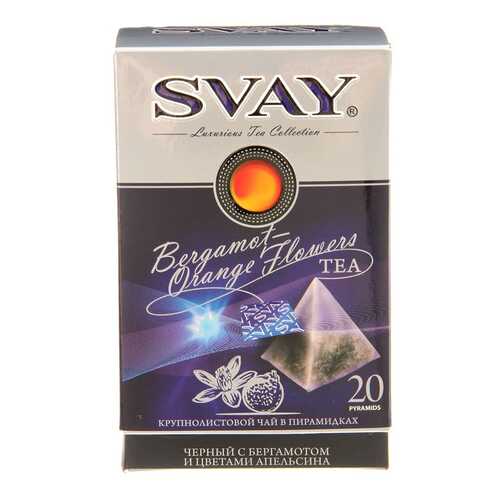 Чай черный Svay с чабрецом и апельсином 20 пакетиков в Светофор