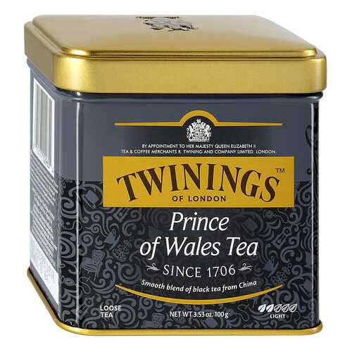 Чай черный Twinings принц уэльский байховый среднелистовой 100 г в Светофор