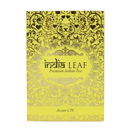 Чай India leaf Ассам стс, черный гранулированный, 100 гр в Светофор