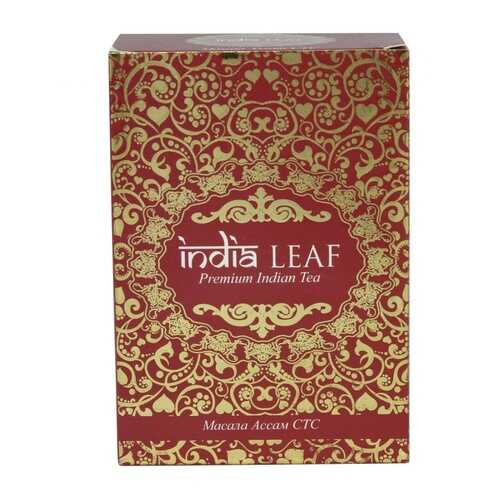 Чай India leaf Масала Ассам стс, черный гранулированный с добавками, 100 гр в Светофор