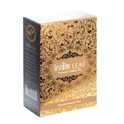 Чай India leaf Высокогорный микс, черный среднелистовой, 100 гр в Светофор