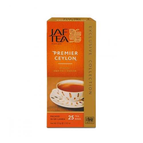 Чай Jaf Tea Premier Ceylon черный 25 пакетиков в Светофор