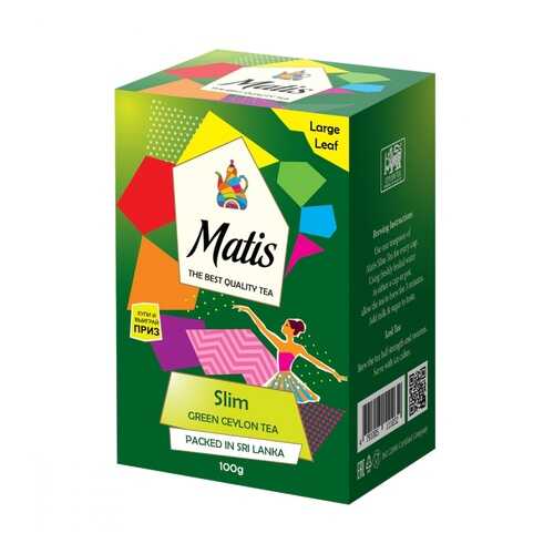 Чай Matis Slim зеленый с добавками 100 г в Светофор