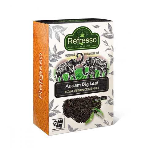 Чай Refresso Assam Big Leaf, черный крупнолистовой, 100 гр в Светофор