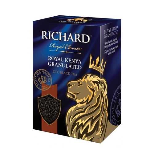 Чай Richard Royal Kenya Granulated черный ганулированный 90 г в Светофор