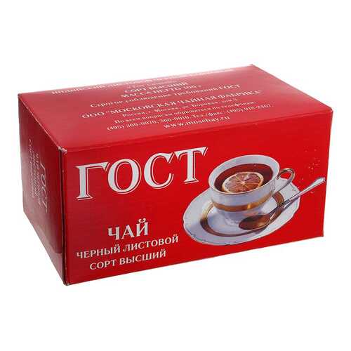 Чай Тот Самый гост черный высший сорт 100 г в Светофор