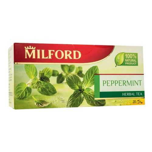 Чай травяной Milford peppermint 20 пакетиков в Светофор