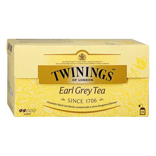Чай Twinings черный бергамот 25*2 г в Светофор