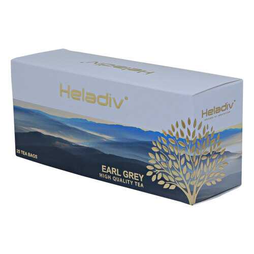 Чай в пакетиках Heladiv earl grey 25 пакетов в Светофор