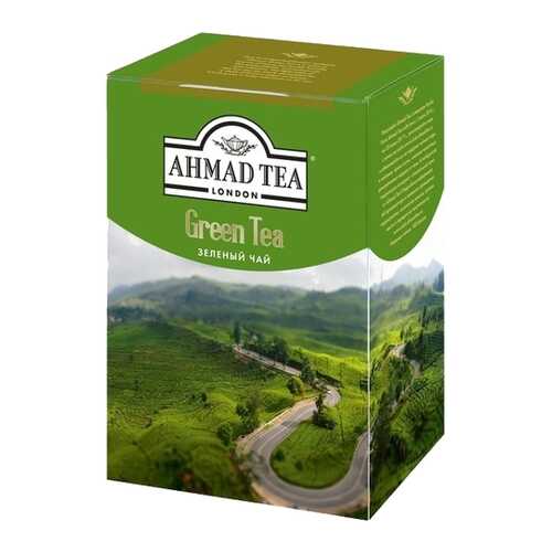 Чай зеленый Ahmad Tea листовой 100 г в Светофор
