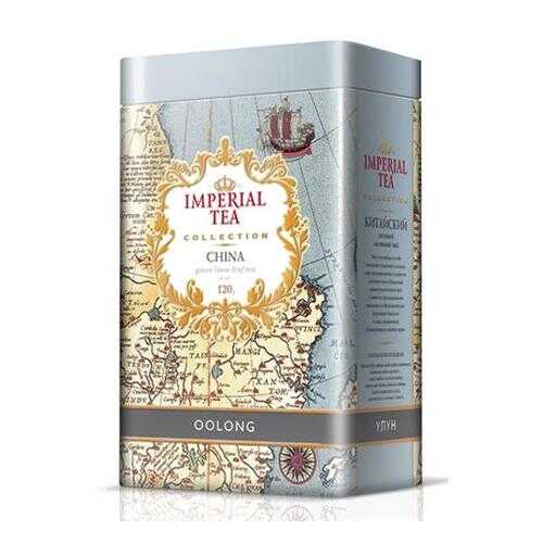 Чай зеленый крупнолистовой китайский улун Imperial tea collection Oolong ж/б 120 г в Светофор