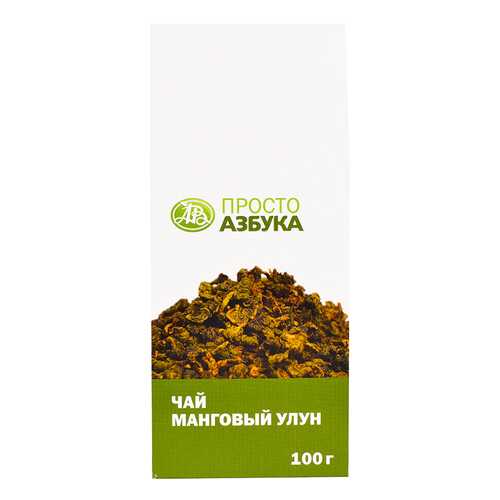 Чай зеленый Просто Азбука манговый улун 100 г в Светофор