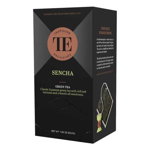 Чай зеленый Teahouse Exclusives Sencha 15 пакетиков 40 г в Светофор