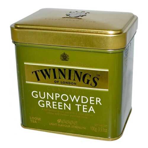 Чай зеленый Twinings ганпаудер байховый крупнолистовой 100 г в Светофор