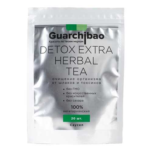 Чайный напиток Guarchibao для детокса Detox Herbal Tea Саусеп 48 г в Светофор