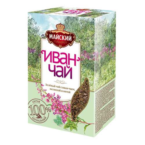 Иван-чай Майский с мелиссой и мятой, 75 г в Светофор