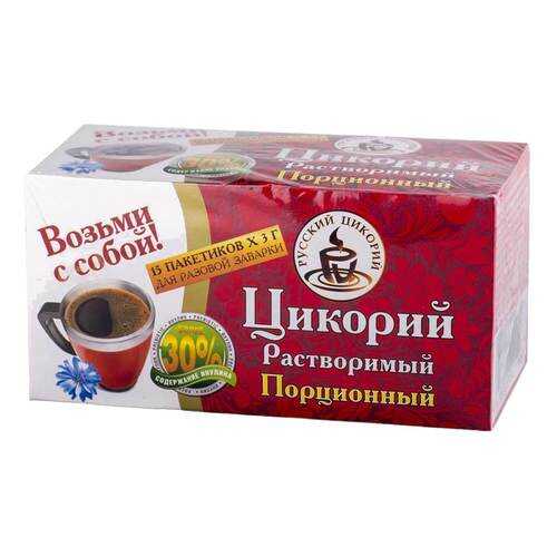 Цикорий в пакетиках Русский цикорий 3 г 15 штук в Светофор