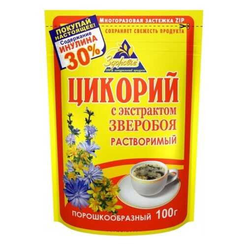 Цикорий Здоровье зверобой 100 г в Светофор