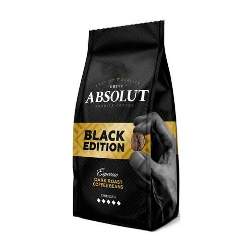 Кофе Absolut Drive black edition в зернах 1000 г в Светофор