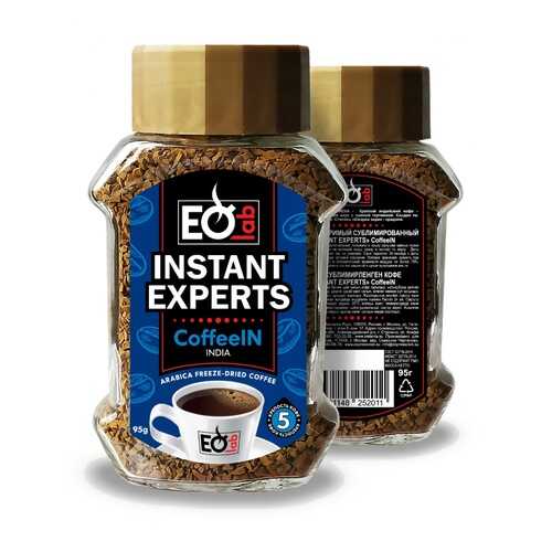 Кофе Espressolab Instant Experts CoffeeIN India растворимый 95 г в Светофор