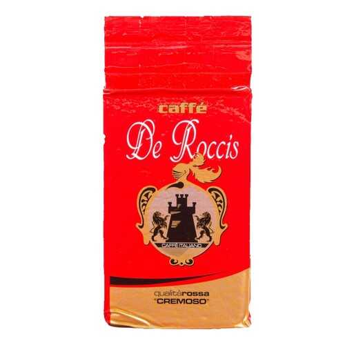 Кофе молотый De Roccis q rossa cremoso 250 г в Светофор