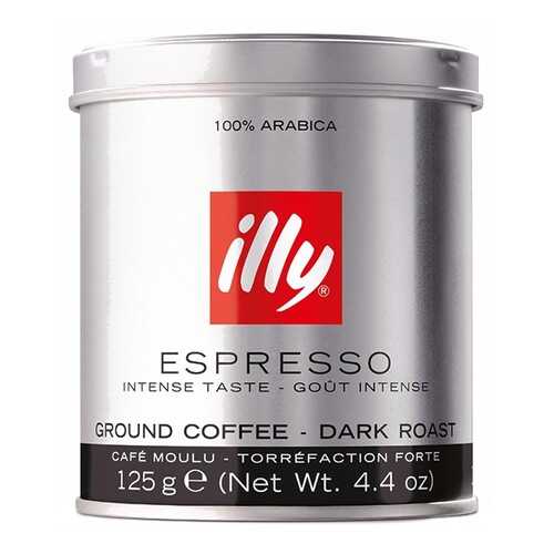 Кофе молотый Illy темной обжарки 125 г в Светофор